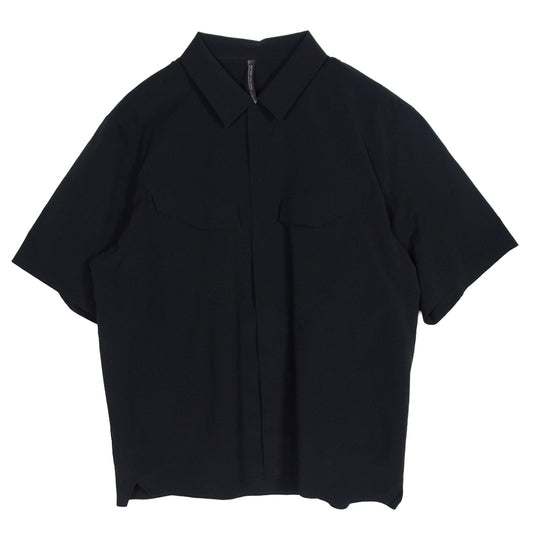 ARC'TERYX アークテリクス X000006526 VEILANCE ヴェイランス field ss shirt フィールド 半袖 シャツ ブラック系 M【中古】