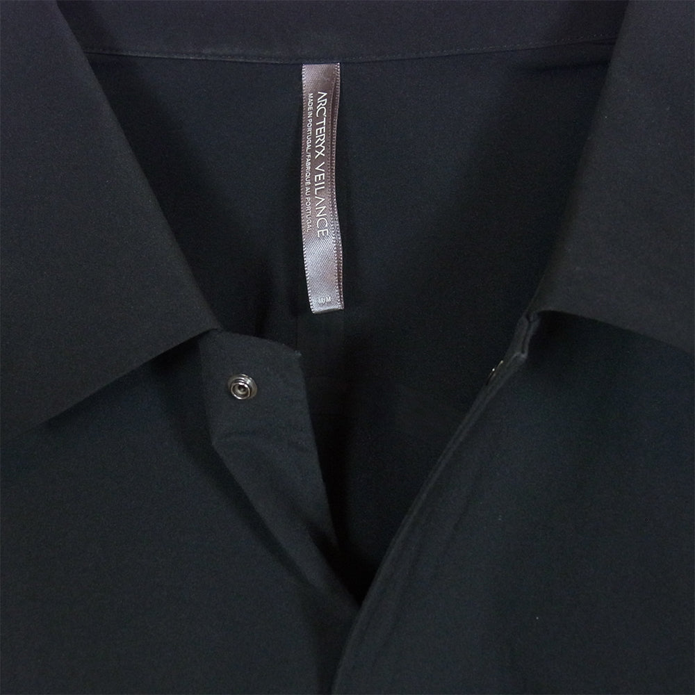 ARC'TERYX アークテリクス X000006526 VEILANCE ヴェイランス field ss shirt フィールド 半袖 シャツ ブラック系 M【中古】