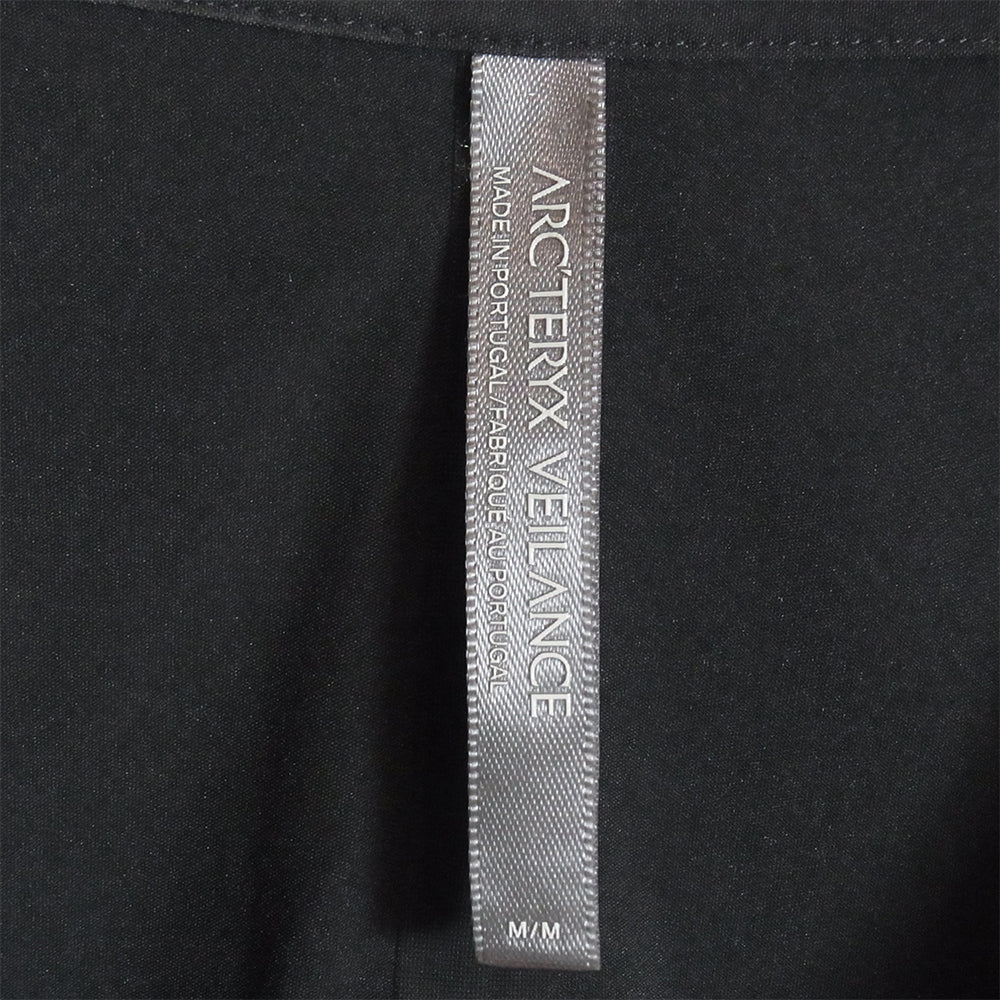 ARC'TERYX アークテリクス X000006526 VEILANCE ヴェイランス field ss shirt フィールド 半袖 シャツ ブラック系 M【中古】