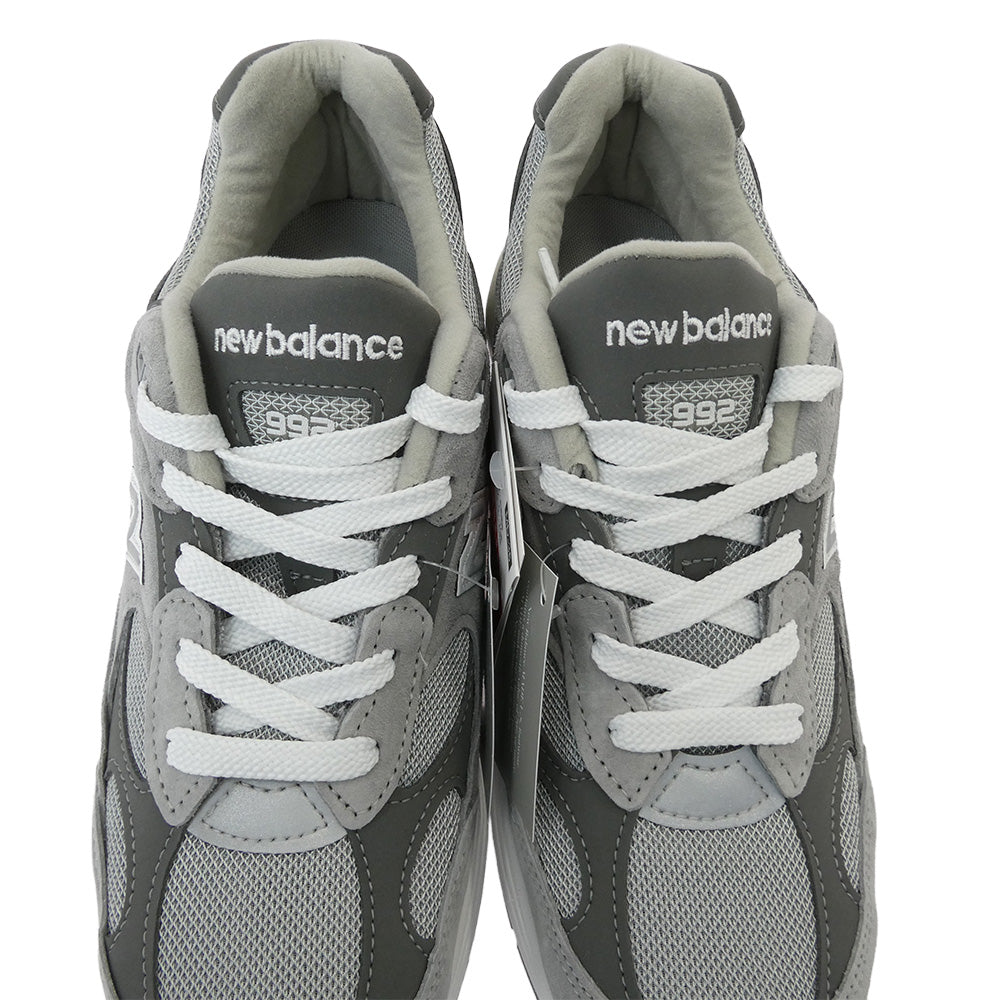 NEW BALANCE ニューバランス U992GY ローカット スニーカー グレー系 26cm【極上美品】【中古】
