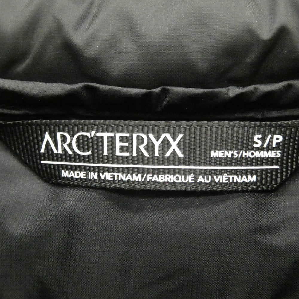 ARC'TERYX アークテリクス X000010579 Cerium Jacket セリウム ダウン ジャケット ブラック系 S【美品】【中古】