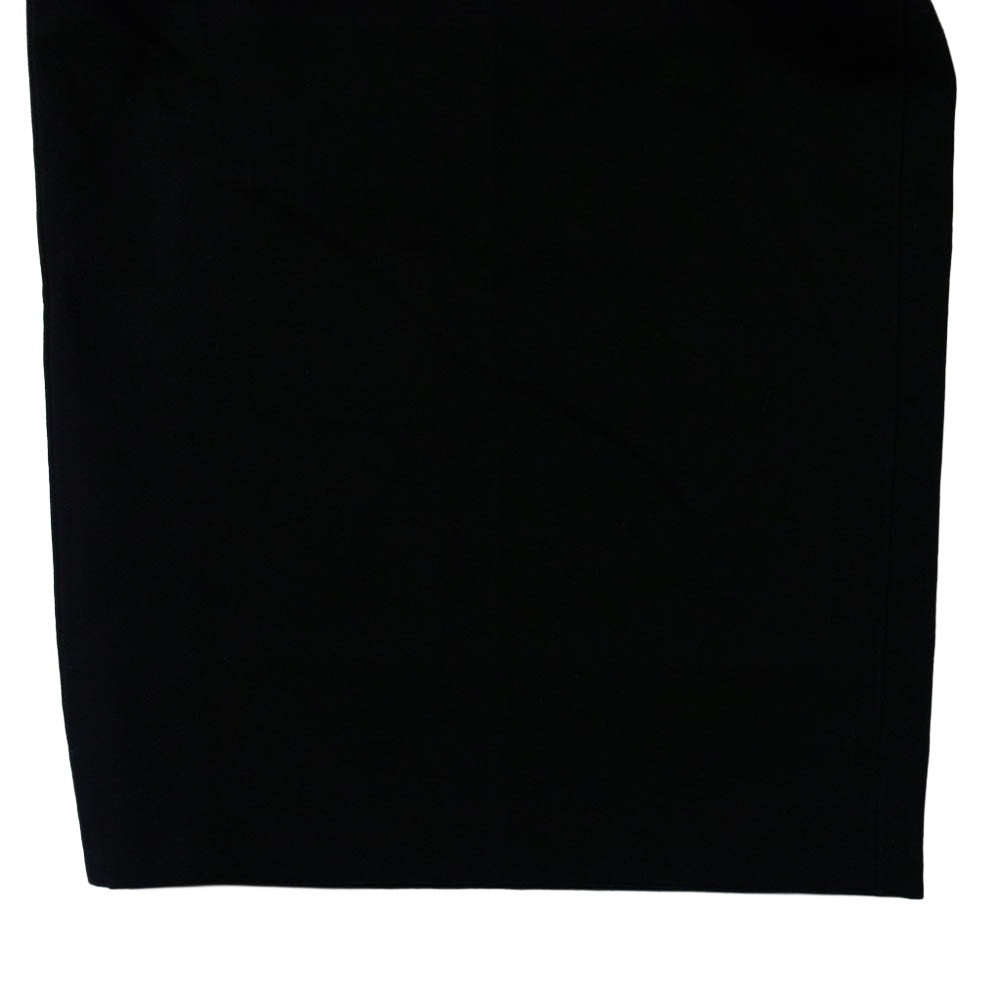 ニート 2タック ワイドパンツ ブラック系 48【中古】