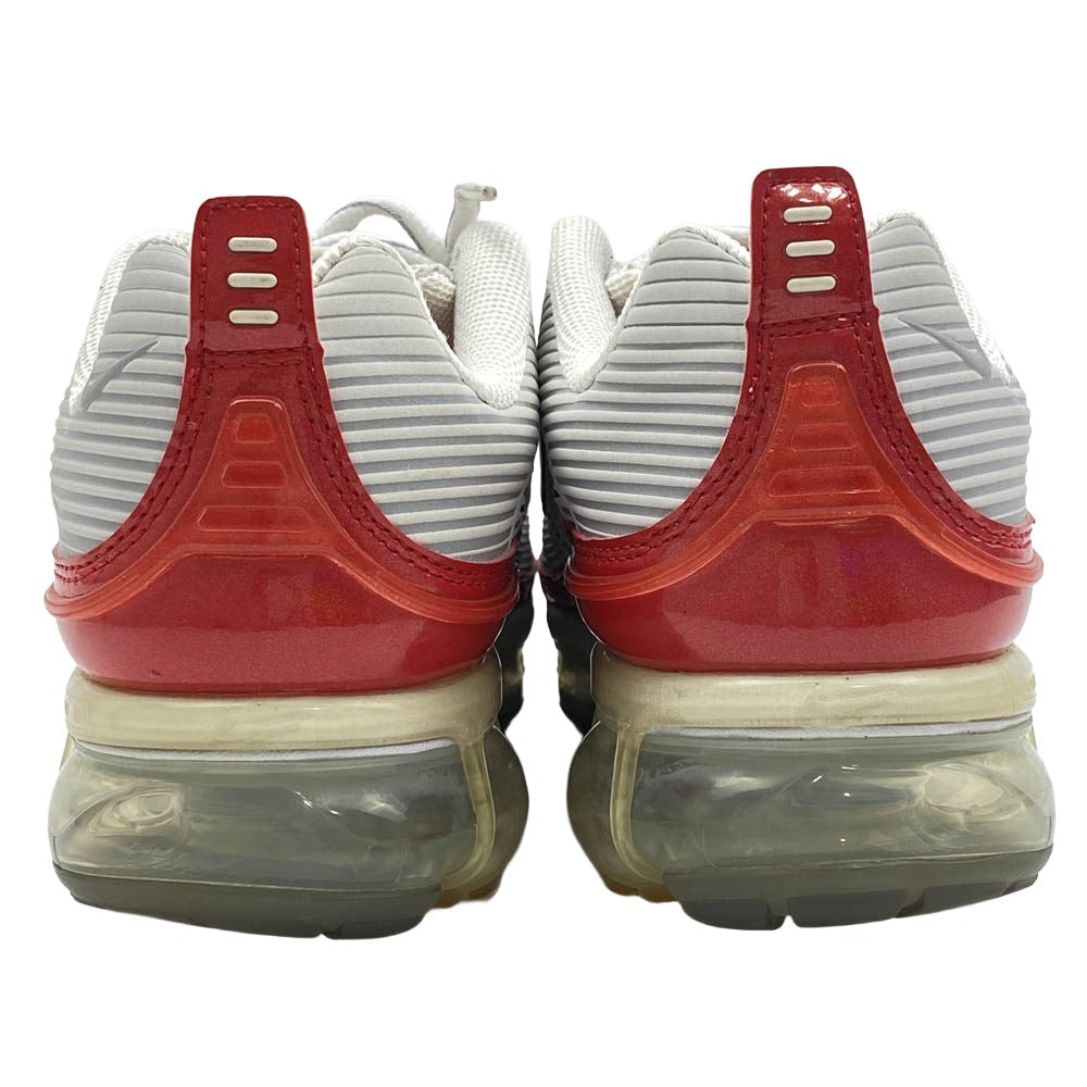 NIKE ナイキ CK2718-002 Air Vapormax 360 Vast Grey White エア ヴェイパーマックス 360 ヴァスト グレー ホワイト ローカット スニーカー ホワイト系 レッド系 26.5cm【中古】