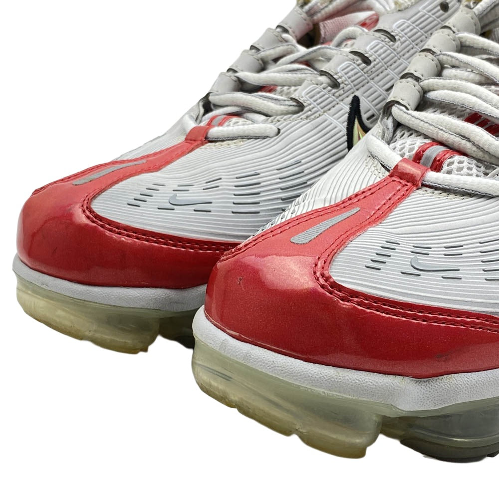 NIKE ナイキ CK2718-002 Air Vapormax 360 Vast Grey White エア ヴェイパーマックス 360 ヴァスト グレー ホワイト ローカット スニーカー ホワイト系 レッド系 26.5cm【中古】
