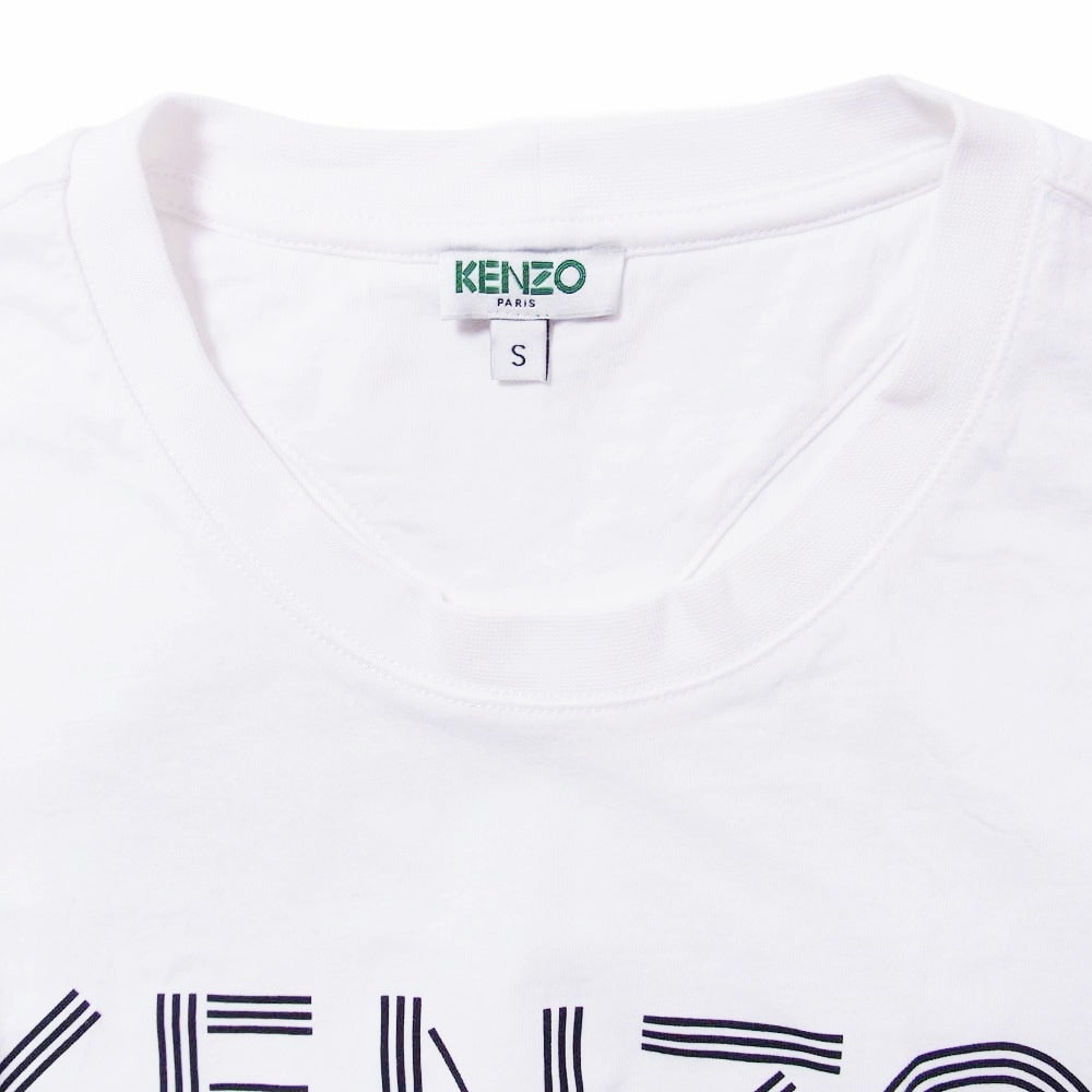KENZO ケンゾー F765TS0924SG Classic Logo T-shirt クラシック ロゴ 半袖 Tシャツ ホワイト ホワイト系 S【中古】