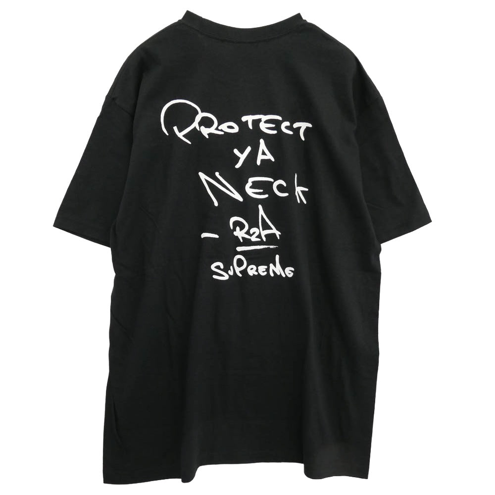 Supreme シュプリーム 25AW Wu-Tang Clan RZA Tee ウータンクラン 半袖 Tシャツ ブラック系 L【中古】