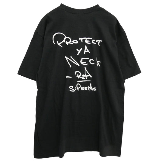 Supreme シュプリーム 25AW Wu-Tang Clan RZA Tee ウータンクラン 半袖 Tシャツ ブラック系 L【中古】