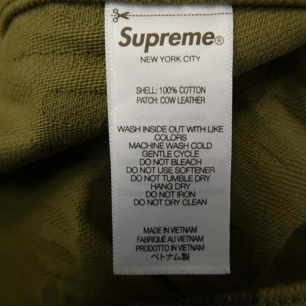 Supreme シュプリーム 25AW Jacquard Logos Denim Trucker Jacket ジャカードロゴ カモフラ デニム トラッカー ジャケット カモフラージュ系 L【極上美品】【中古】