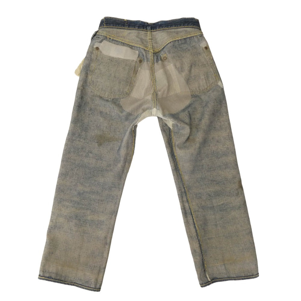 Levi's リーバイス 40s S501XX 大戦モデル 片面タブ WWII デニム パンツ インディゴブルー系【中古】