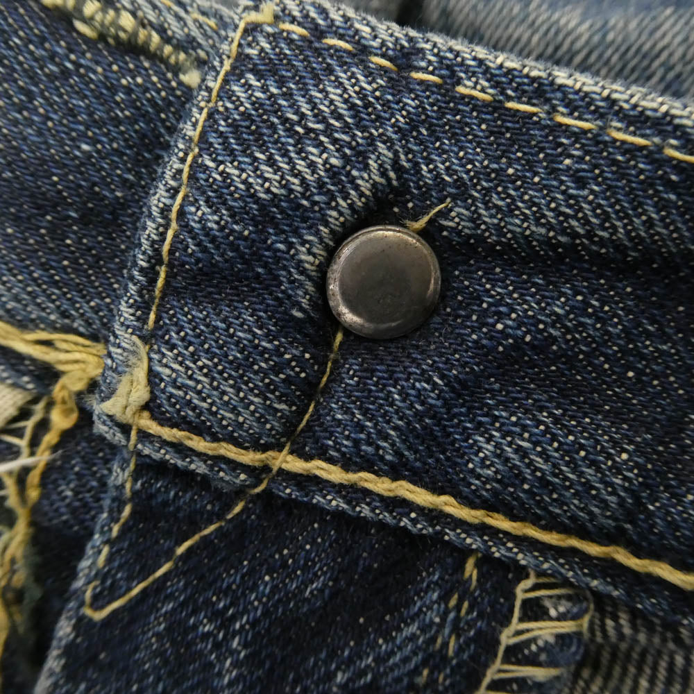 Levi's リーバイス 40s S501XX 大戦モデル 片面タブ WWII デニム パンツ インディゴブルー系【中古】