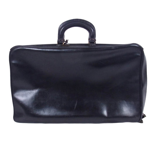 Felisi フェリージ 20162 オール レザー トランクケース ビジネスバッグ トラベルバッグ ブラック系【中古】