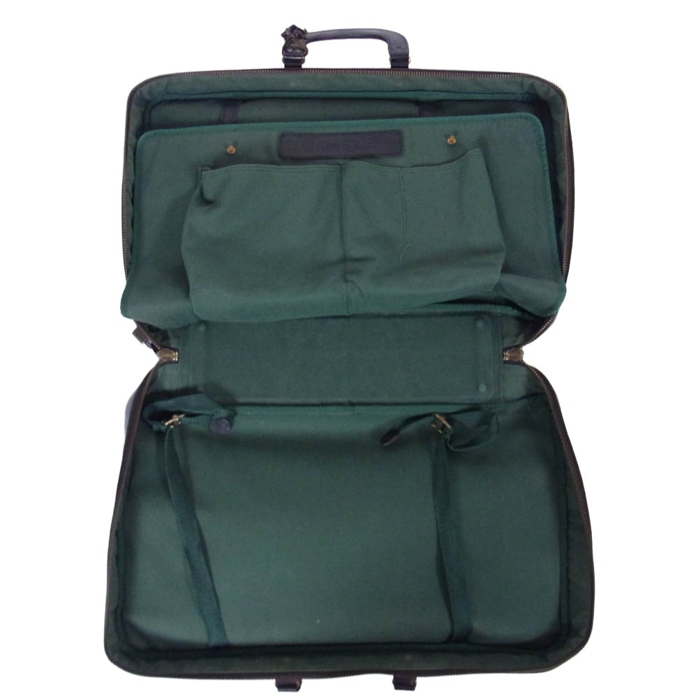 Felisi フェリージ 20162 オール レザー トランクケース ビジネスバッグ トラベルバッグ ブラック系【中古】