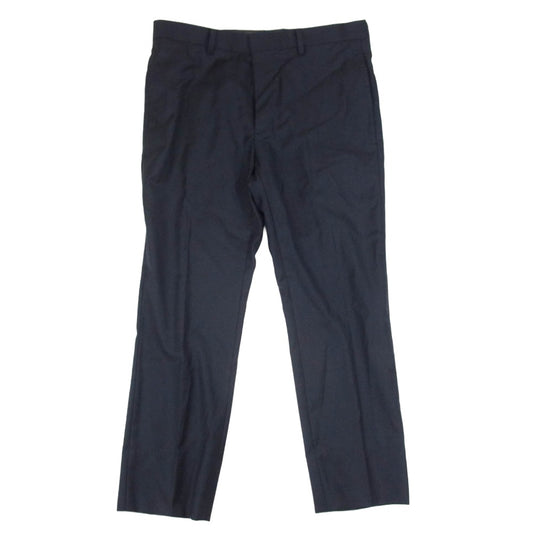 WACKO MARIA ワコマリア Loro Piana ロロピアーナ生地 FOUR SEASONS スラックスパンツ ネイビー系 M【中古】