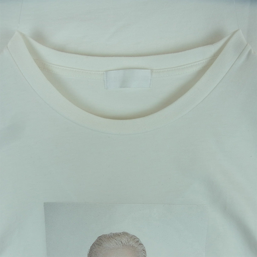 GOD SELECTION XXX ゴッドセレクション 20SS GX-S20-ST-17 LADY GAGA レディーガガ フォト プリント 半袖 Tシャツ オフホワイト系 XL【中古】