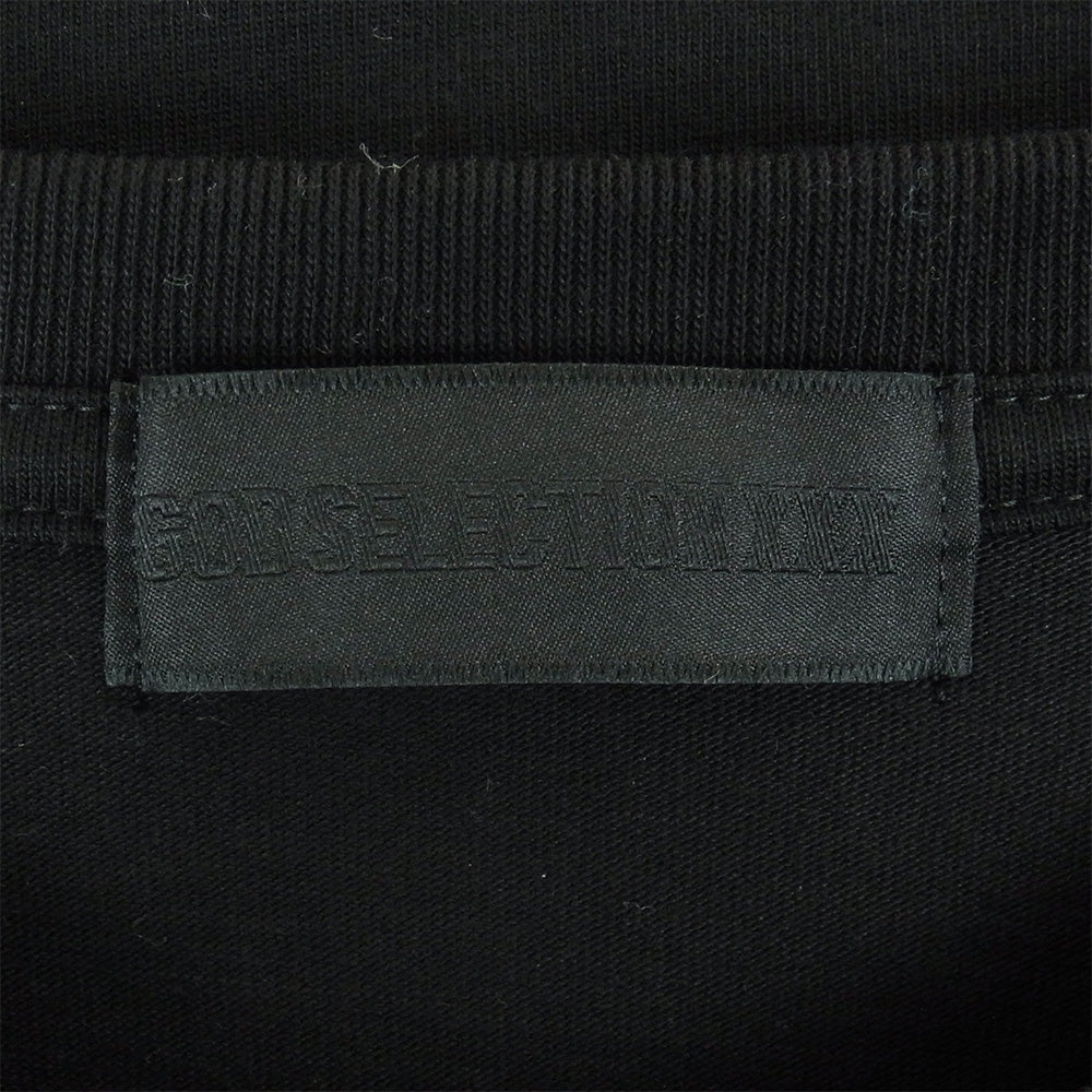 GOD SELECTION XXX ゴッドセレクション 20SS GX-S20-ST-22 TAYLOR SWIFT テイラー スウィフト フォト プリント 半袖 Tシャツ ブラック系 M【美品】【中古】