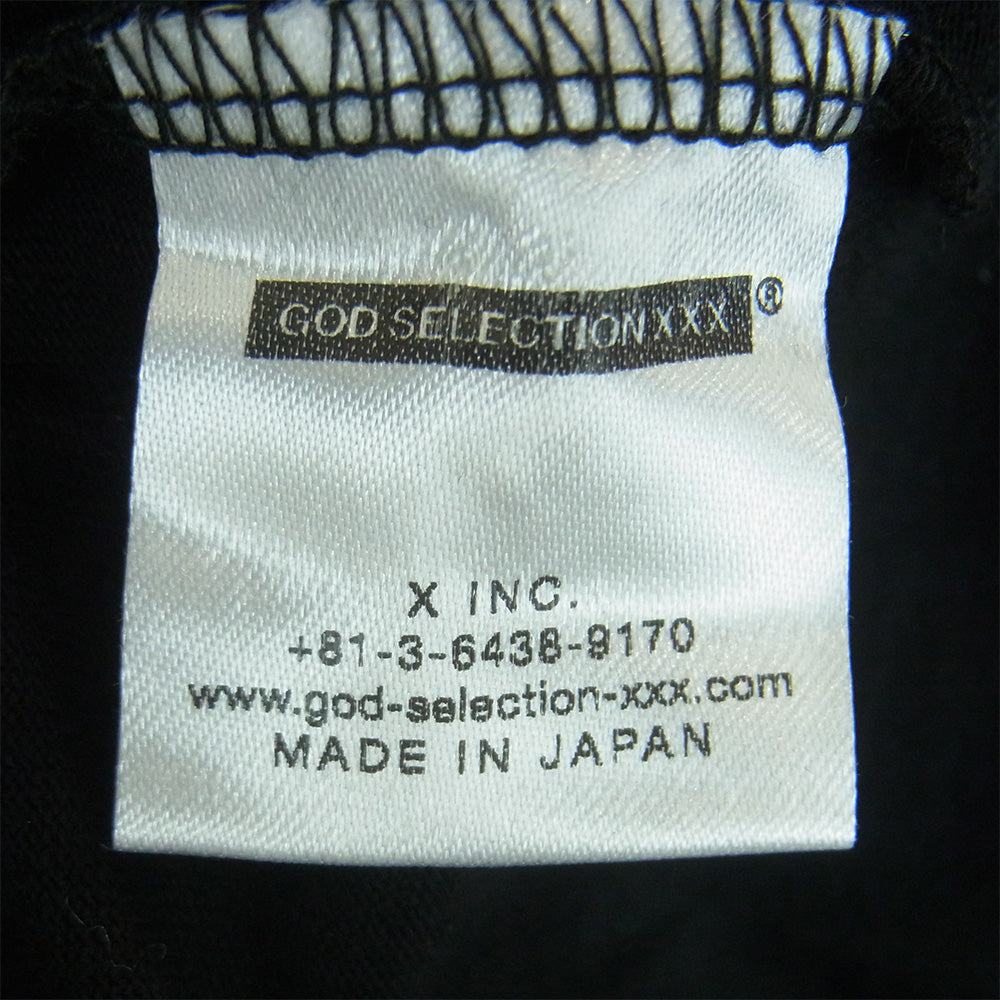 GOD SELECTION XXX ゴッドセレクション 20SS GX-S20-ST-22 TAYLOR SWIFT テイラー スウィフト フォト プリント 半袖 Tシャツ ブラック系 M【美品】【中古】