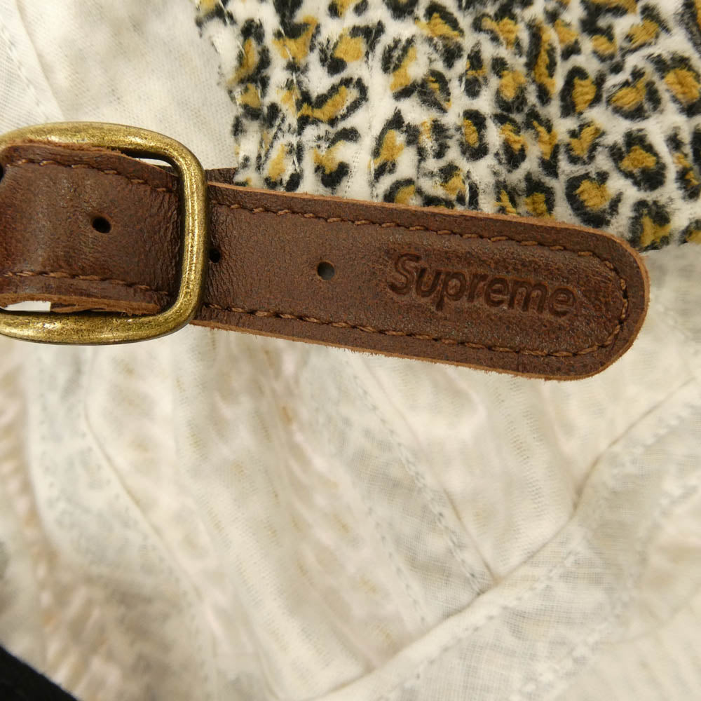 Supreme シュプリーム 25AW Corduroy Camp Cap Leopard コーデュロイ キャンプ キャップ レオパード 帽子 マルチカラー系【美品】【中古】