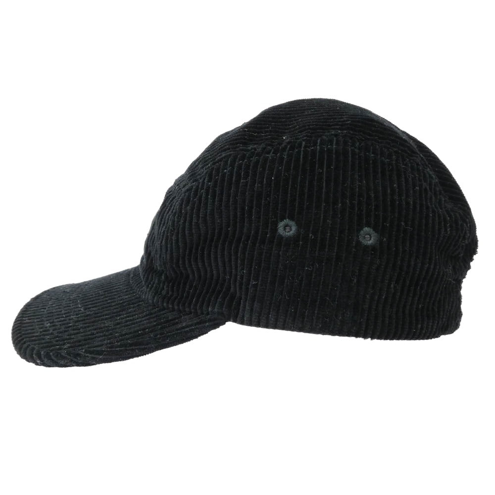 Supreme シュプリーム 24AW Corduroy Camp Cap Black コーデュロイ