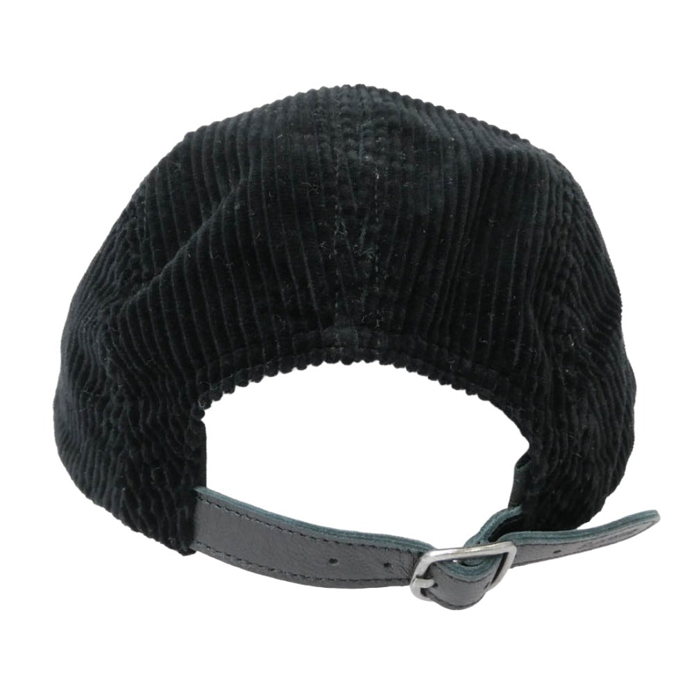 Supreme シュプリーム 24AW Corduroy Camp Cap Black コーデュロイ