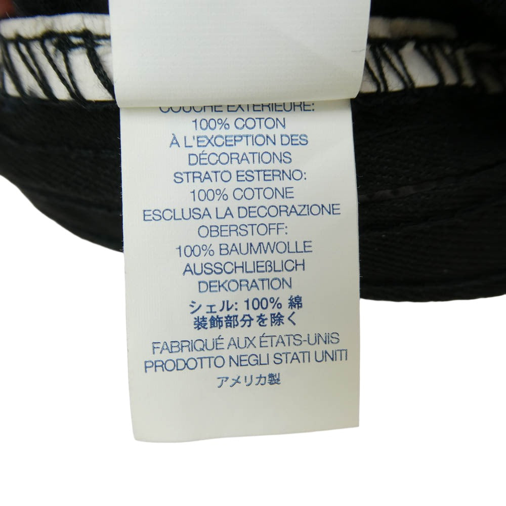 Supreme シュプリーム 24AW Corduroy Camp Cap Black コーデュロイ キャンプ キャップ ブラック 帽子 ブラック系【中古】