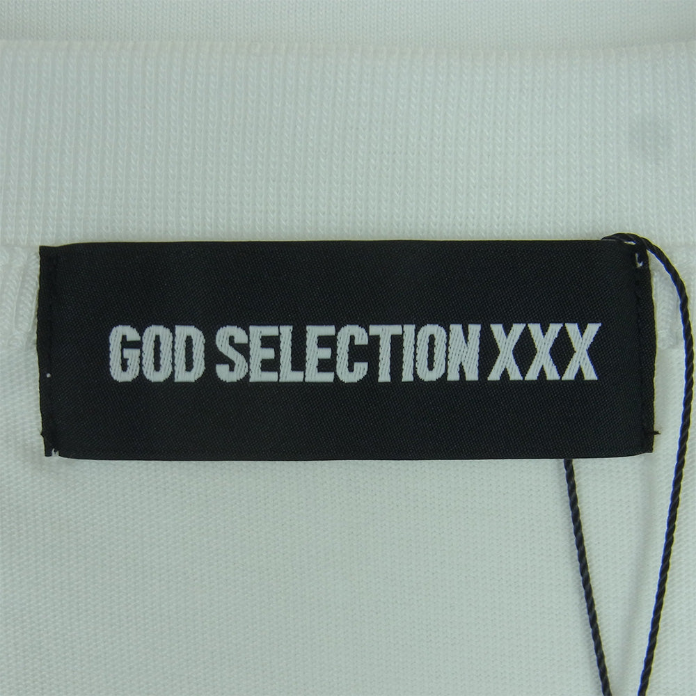 GOD SELECTION XXX ゴッドセレクション FRAGMENT DESIGN フラグメントデザイン 23SS GX-S23-10ST-02 10周年 フォトプリント 半袖 Tシャツ ホワイト系 L【極上美品】【中古】