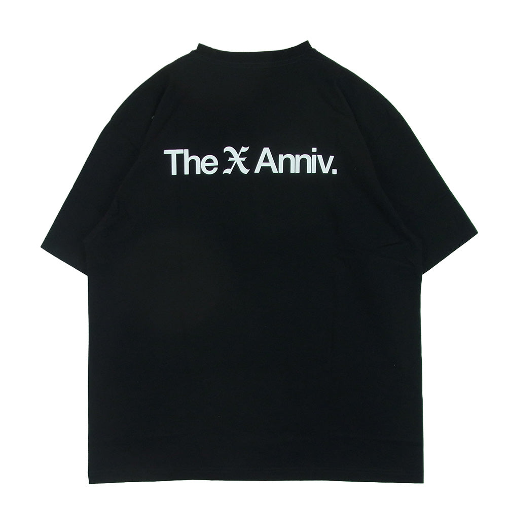 GOD SELECTION XXX ゴッドセレクション 23SS GX-S23-10ST-02 10周年 フォトプリント 半袖 Tシャツ ブラック系 XL【極上美品】【中古】