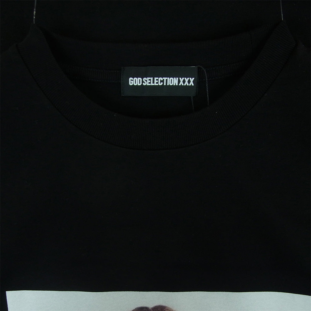GOD SELECTION XXX ゴッドセレクション 23SS GX-S23-10ST-02 10周年 フォトプリント 半袖 Tシャツ ブラック系 XL【極上美品】【中古】