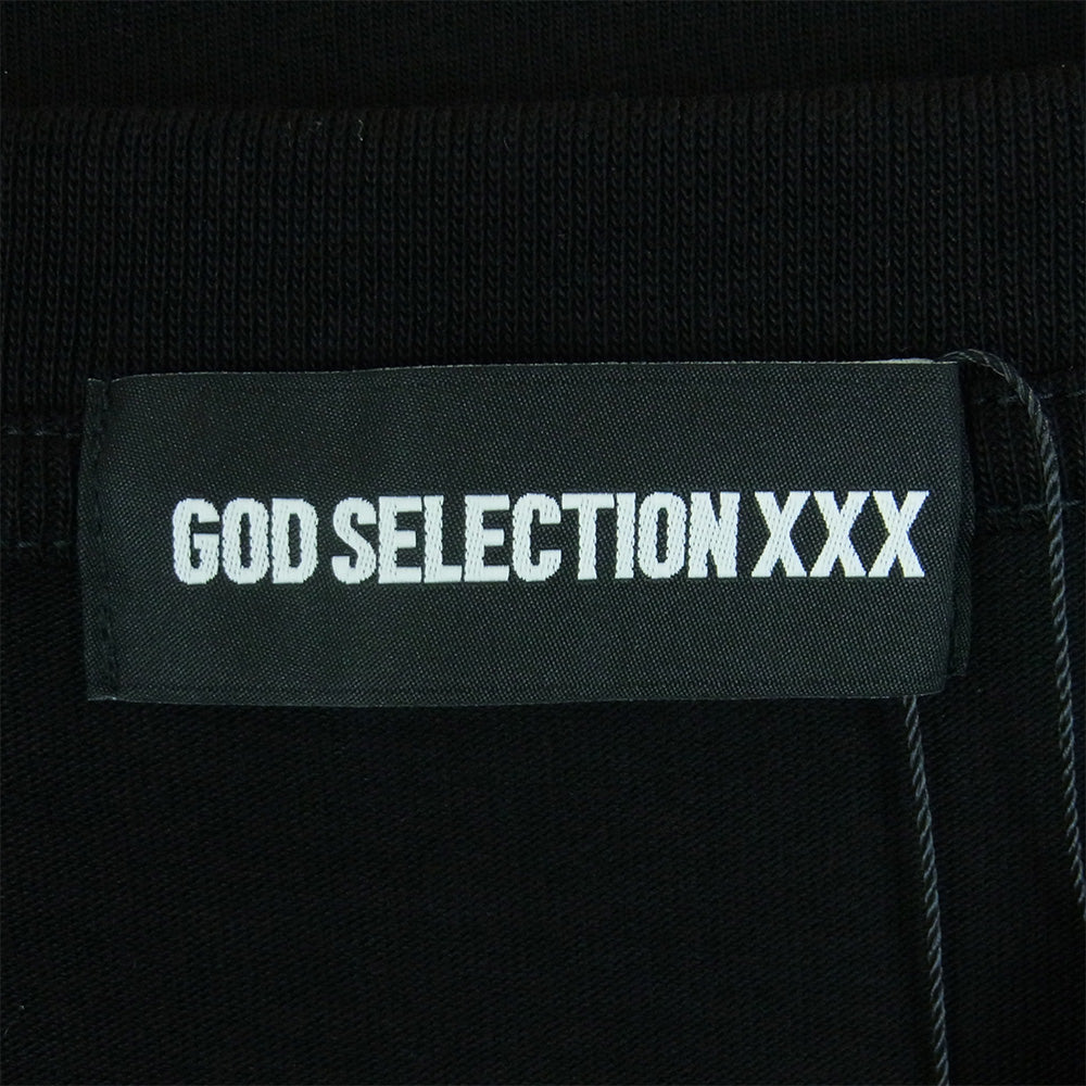 GOD SELECTION XXX ゴッドセレクション 23SS GX-S23-10ST-02 10周年 フォトプリント 半袖 Tシャツ ブラック系 XL【極上美品】【中古】