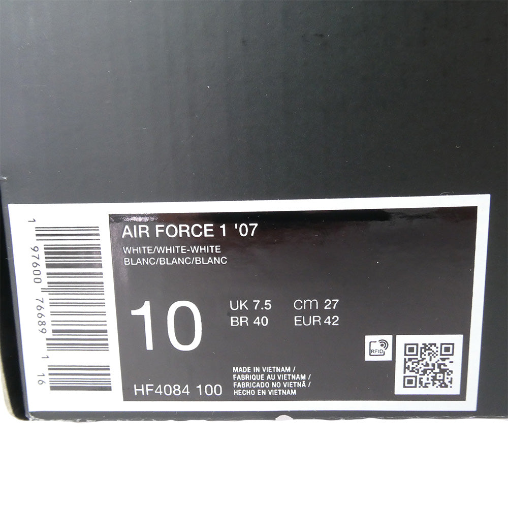 NIKE ナイキ HF4084-100 x A Ma Maniere アママニエール Women's Air Force 1 Low 07 While You Were Sleeping WYWS White エアフォースワン スニーカー ホワイト系 27.0cm【美品】【中古】