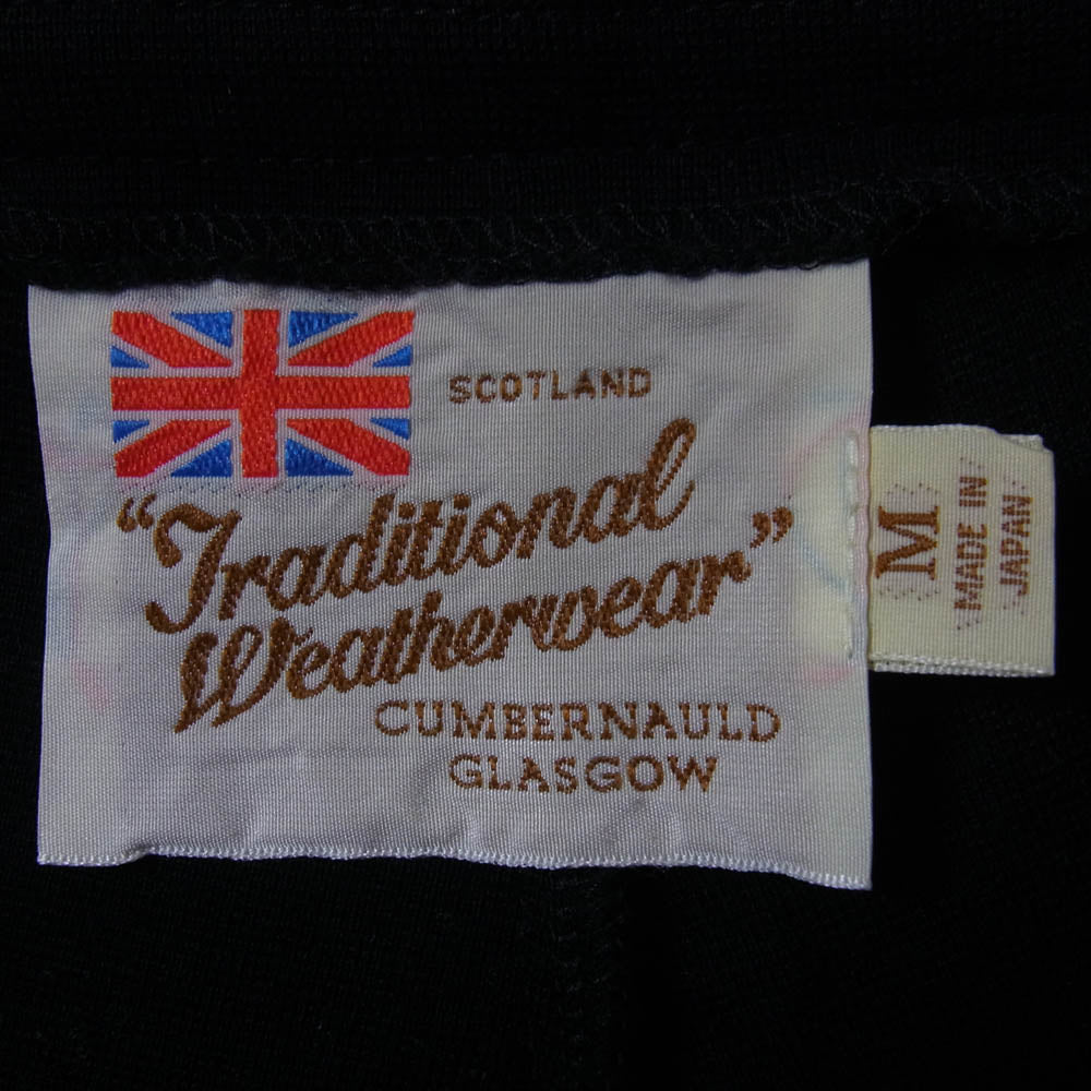 Traditional Weatherwear トラディショナルウェザーウェア L171HJPT0003M リラックスフィット ワイドストレート スウェット パンツ ブラック系 M【中古】