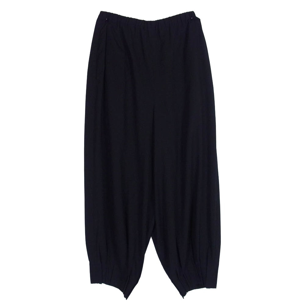 ENFOLD エンフォルド 23SS 300IA231-0671 TACK-HEM PANTS タック ヘム パンツ ブラック系 38【美品】【中古】