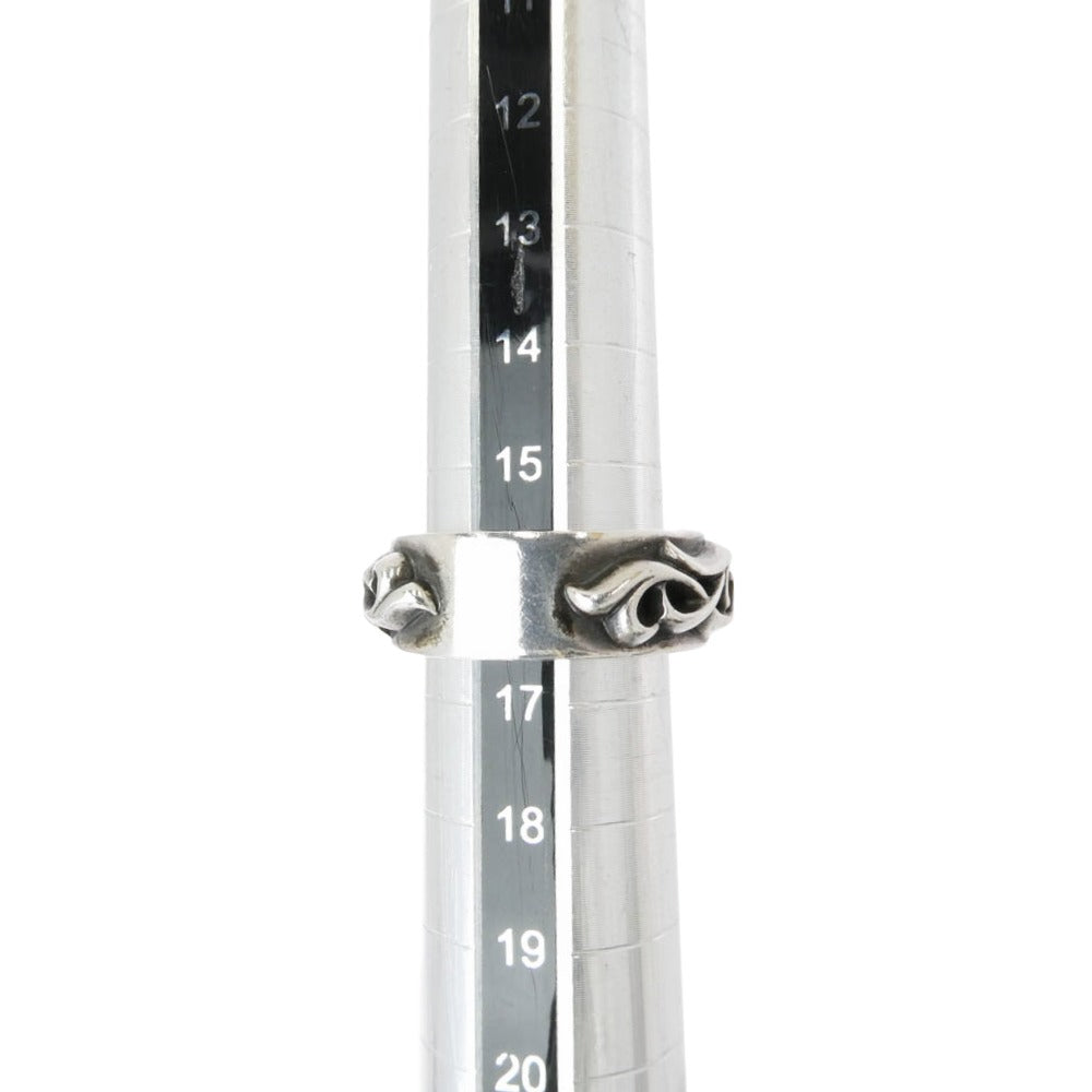 CHROME HEARTS クロムハーツ（原本有） インボイス付属 DBL NARROW VINE BAND ダブルナローヴァインバンド リング シルバー系 16.5号【中古】