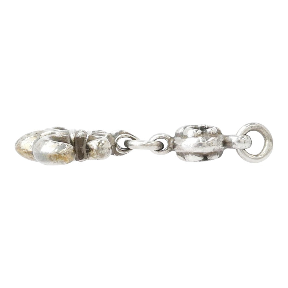 CHROME HEARTS クロムハーツ（原本無） OLD 1BALL BS FLEUR オールド 1ボール BSフレア チャーム ペンダントトップ シルバー系【中古】