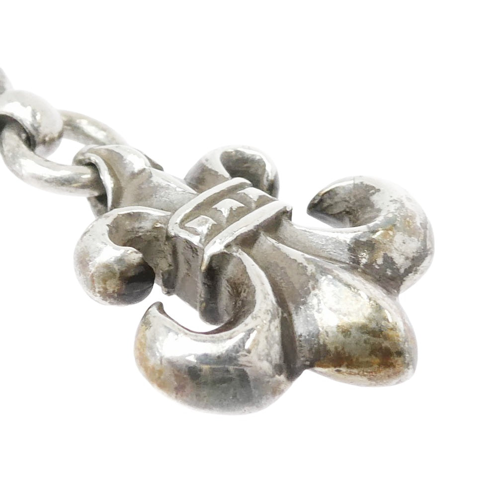 CHROME HEARTS クロムハーツ（原本無） OLD 1BALL BS FLEUR オールド 1ボール BSフレア チャーム ペンダントトップ シルバー系【中古】