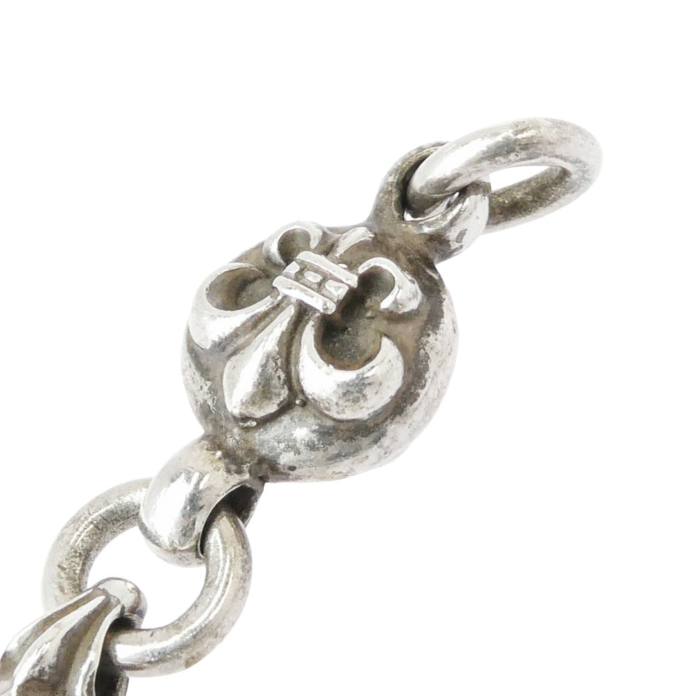 CHROME HEARTS クロムハーツ（原本無） OLD 1BALL BS FLEUR オールド 1ボール BSフレア チャーム ペンダントトップ シルバー系【中古】