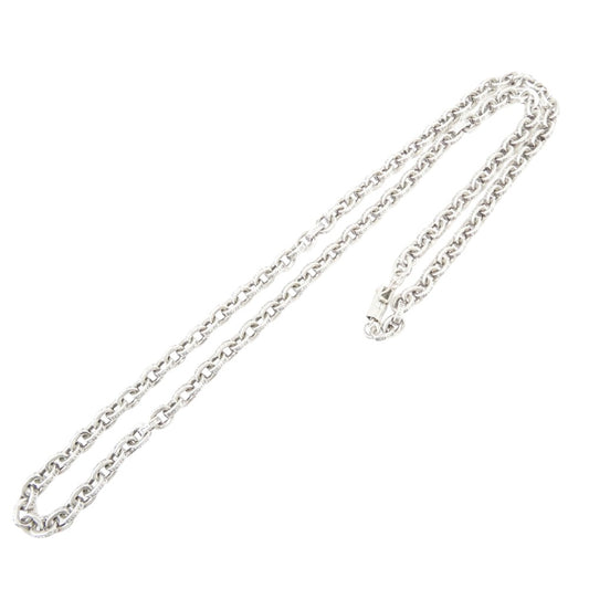 CHROME HEARTS クロムハーツ（原本無） PAPER CHAIN 20 ペーパーチェーンネックレス 20inch 20インチ シルバー系【中古】
