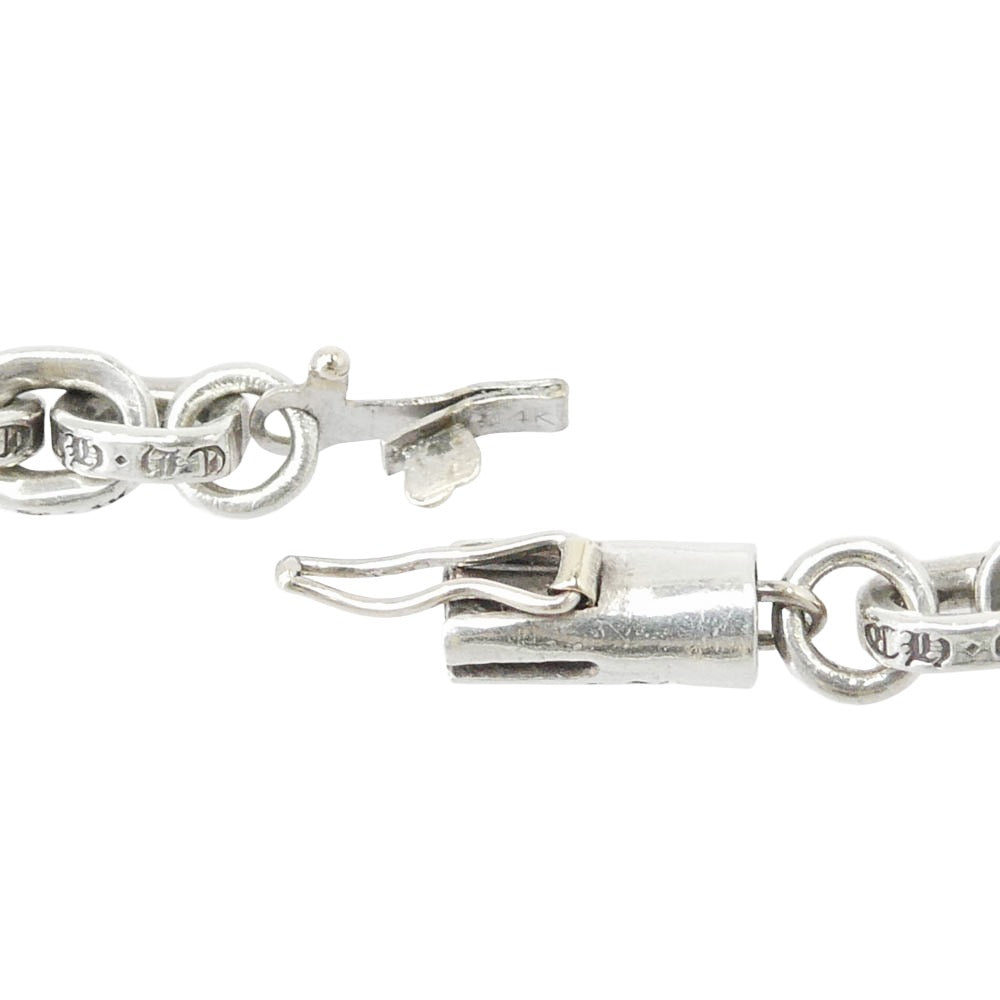 CHROME HEARTS クロムハーツ（原本無） PAPER CHAIN 20 ペーパーチェーンネックレス 20inch 20インチ シルバー系【中古】