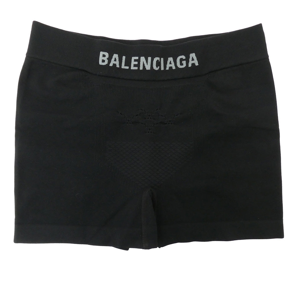 BALENCIAGA バレンシアガ 23SS 719664 4C9B4 1000 Athletic Man Underwear ボクサーパンツ アンダーウェア ブラック系 L【極上美品】【中古】
