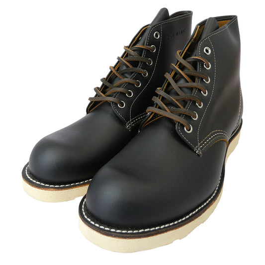 RED WING レッドウィング 9870 IRISH SETTER アイリッシュセッター ブラック クローンダイク 犬タグ 茶芯 7ホール プレーントゥ ワーク ブーツ ブラック系 29.0cm【新古品】【未使用】【中古】