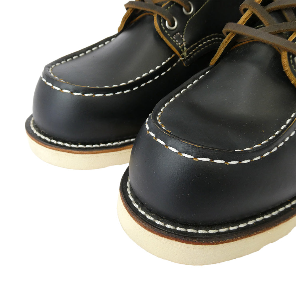 RED WING レッドウィング 9874 IRISH SETTER アイリッシュセッター ブラック クローンダイク 犬タグ 7ホール Uチップ モックトゥ 茶芯 ワーク ブーツ ブラック系 10 1/2 E【新古品】【未使用】【中古】