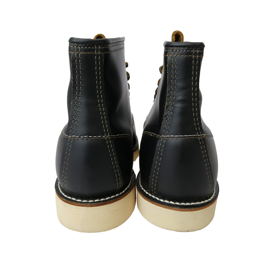 RED WING レッドウィング 9874 IRISH SETTER アイリッシュセッター ブラック クローンダイク 犬タグ 7ホール Uチップ モックトゥ 茶芯 ワーク ブーツ ブラック系 10 1/2 E【新古品】【未使用】【中古】