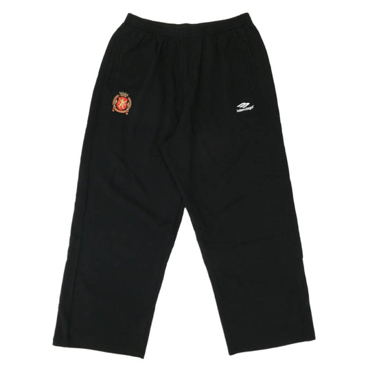 BALENCIAGA バレンシアガ 24SS 777708 TPVW3 Soccer Baggy Sweatpants サッカー バギー スウェットパンツ ブラック系 XXL【極上美品】【中古】