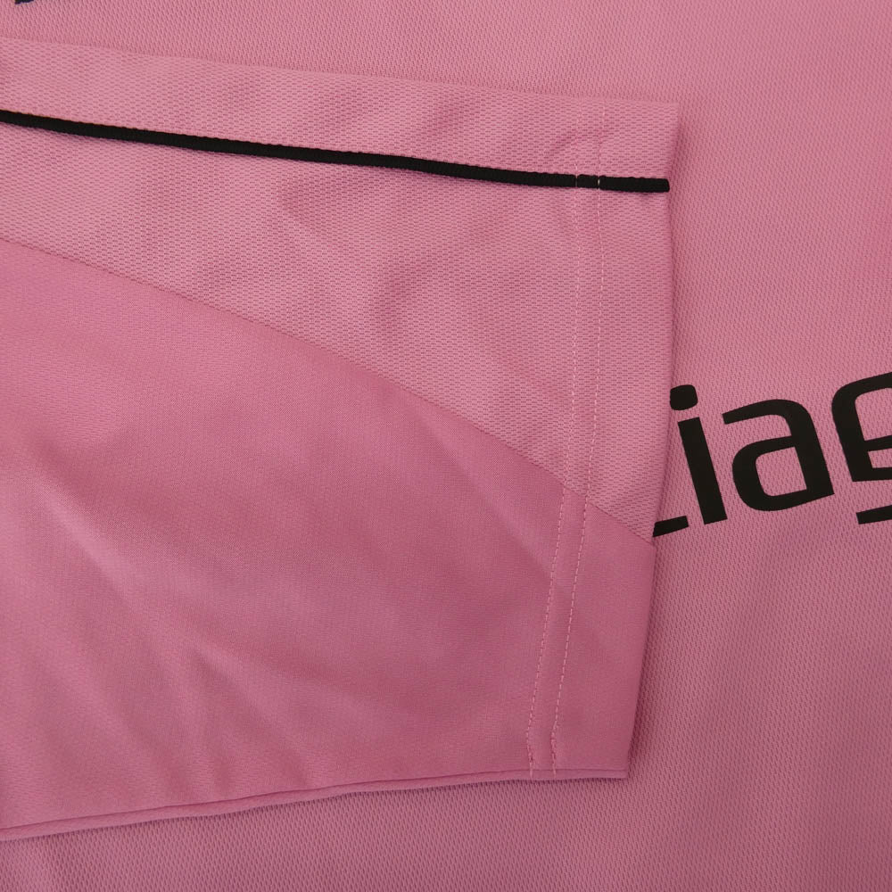 BALENCIAGA バレンシアガ 24SS 778972 TPVT7 Oversized Paris Soccer L/S T-Shirt パリ サッカー ゲームシャツ 長袖 Tシャツ ピンク系 4【極上美品】【中古】