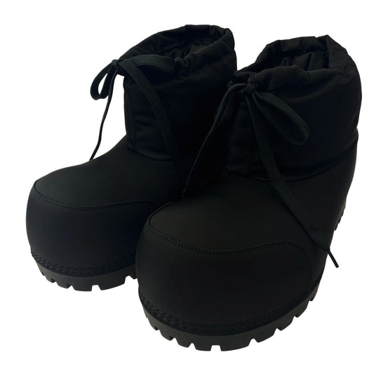 BALENCIAGA バレンシアガ 803769 W4SA1 ALASKA BOOTIE アラスカ アンクル ブーツ ブラック系 41【極上美品】【中古】