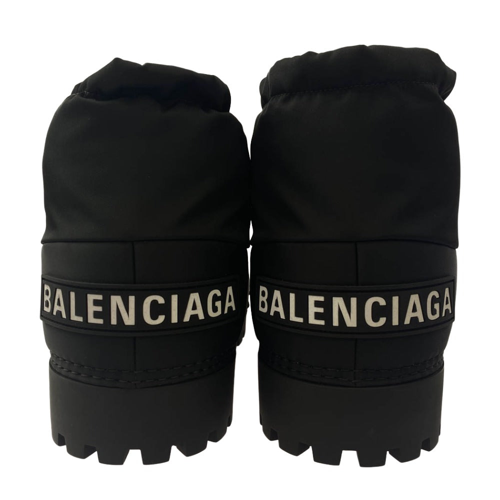 BALENCIAGA バレンシアガ 803769 W4SA1 ALASKA BOOTIE アラスカ アンクル ブーツ ブラック系 41【極上美品】【中古】