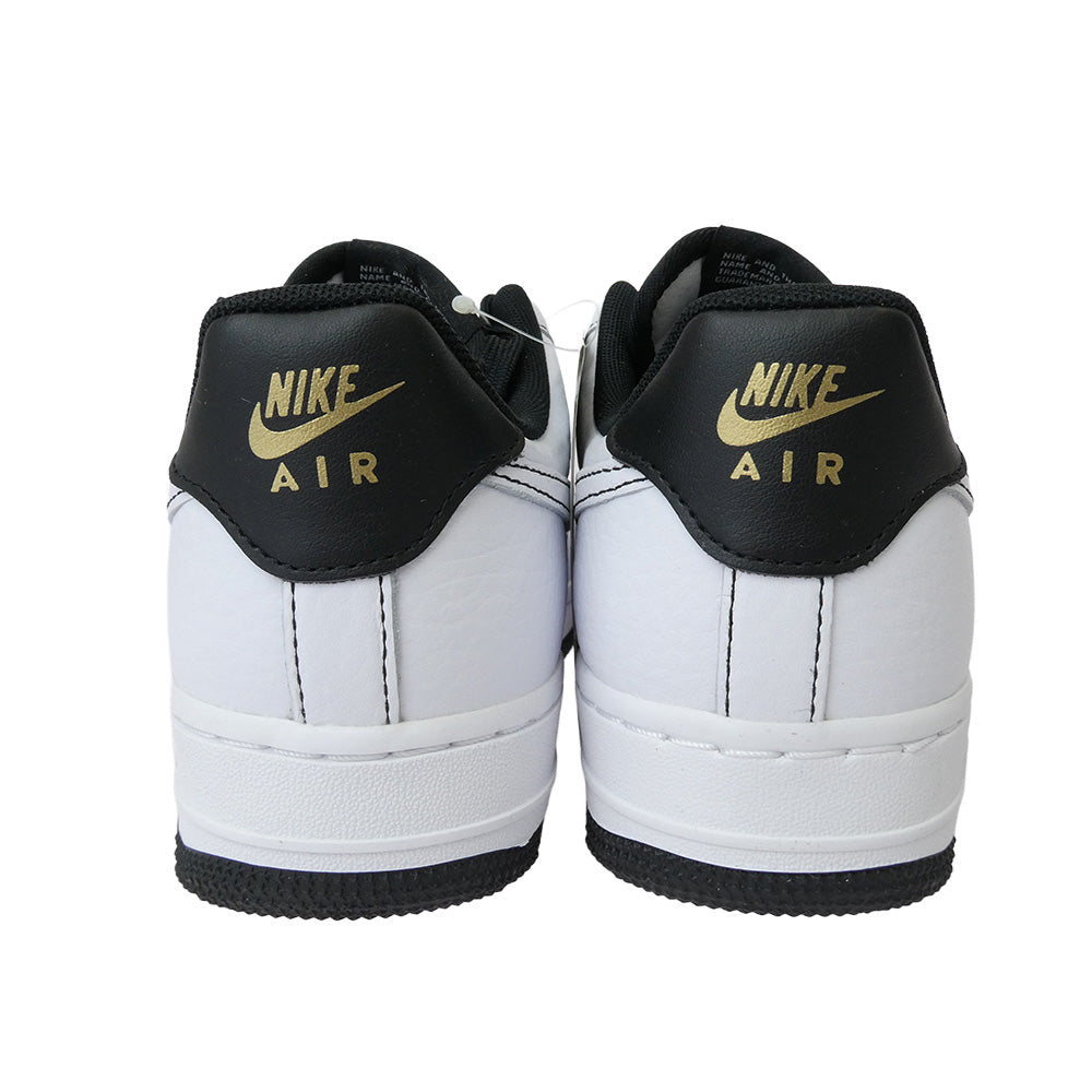 NIKE ナイキ IB6543-101 Women's Air Force 1 07 Mini Jewel White Metallic Gold Black エアフォースワン スニーカー ホワイト系 ブラック系 24.0cm【新古品】【未使用】【中古】