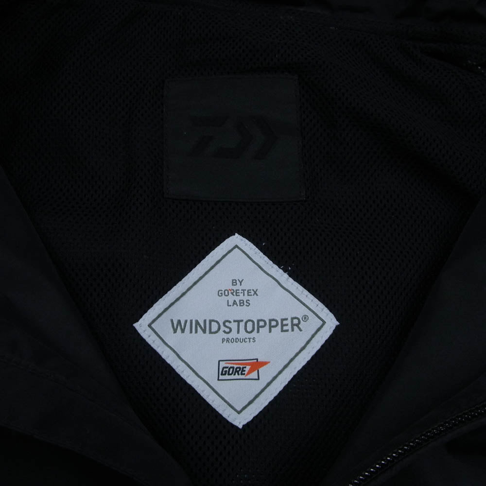 DAIWA PIER39 ダイワピア BJ-12025W Intention Line インターナショナルライン WINDSTOPPER TECH WINDBREAKER JACKET ウィンドストッパー テック ウィンドブレーカー ジャケット ブラック系 L【中古】