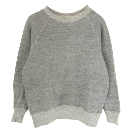 WAREHOUSE ウエアハウス ラグランスリーブ クルーネック スウェット グレー系 40【中古】