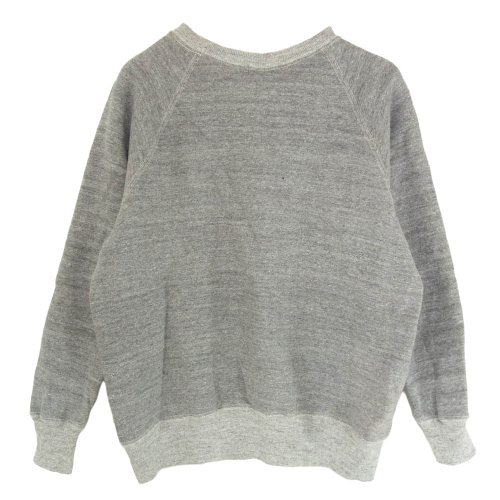 WAREHOUSE ウエアハウス ラグランスリーブ クルーネック スウェット グレー系 40【中古】