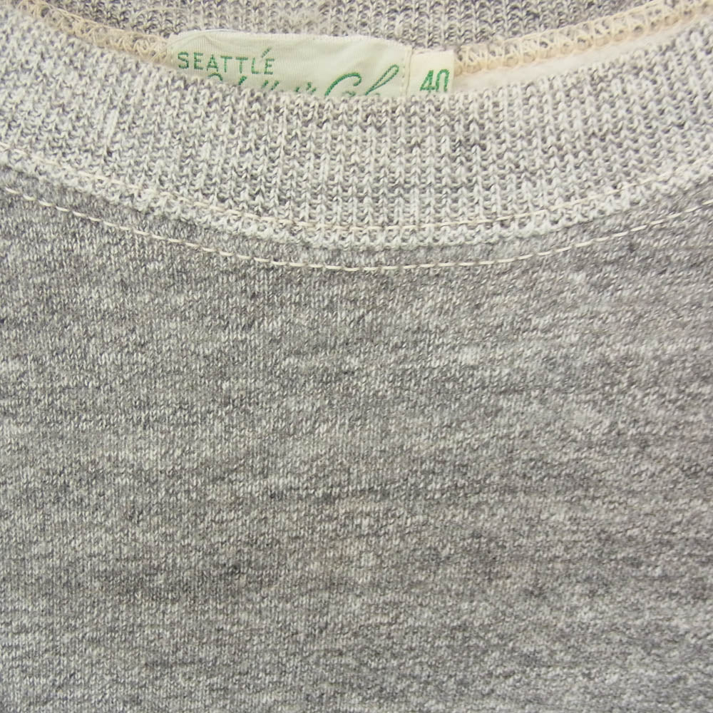 WAREHOUSE ウエアハウス ラグランスリーブ クルーネック スウェット グレー系 40【中古】